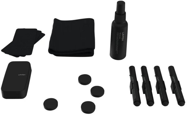 Σετ εκκίνησης Whiteboard Lintex Black για πίνακες whiteboard και γυάλινους πίνακες