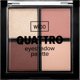 Παλέτα Σκιών Ματιών Wibo Wibo Quattro τετραπλές σκιές για τα βλέφαρα 2 10γρ