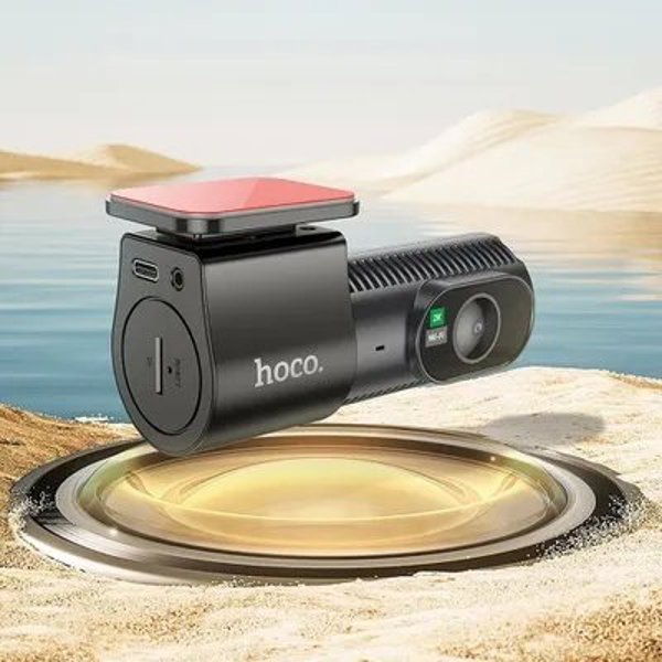 Κάμερα αυτοκινήτου Hoco HOCO με οθόνη 2K DV7 μαύρη