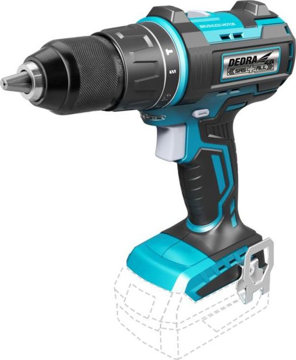 Δραπανοκατσάβιδο Μπαταρίας Dedra DED7142 18V με Brushless Κινητήρα
