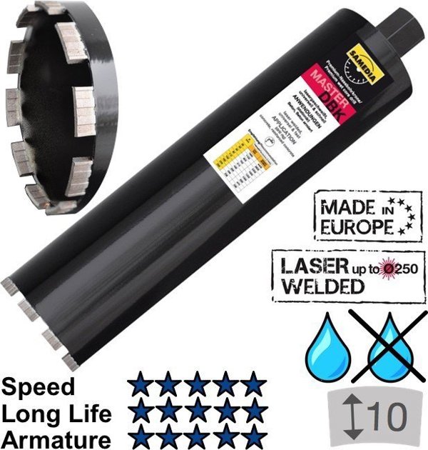 Τρυπάνι Sourcing Ας πούμε κορώνα "SAMEDIA" DBK 122 x 450 mm