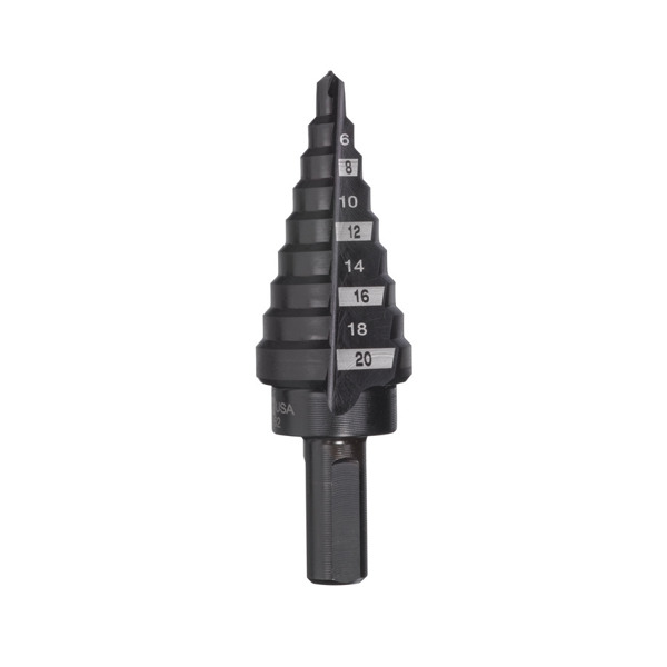 Τρυπάνι MILWAUKEE βαθμιδωτό κυλινδρικό 4 6 10 12 14 16 8 18 20mm (48899320)