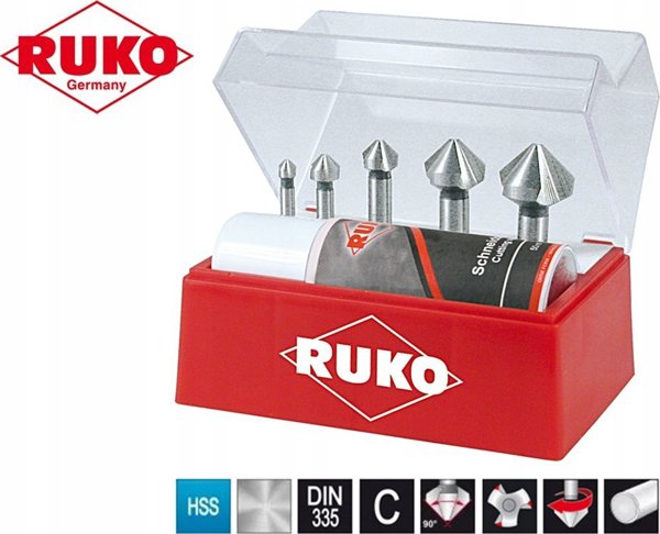 Σετ τρυπανιών Sourcing Reamer RUKO 6.3-25mm