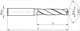 Τρυπάνι Fanar WIERTLO WEGLIK FI  8,00  53/91MM  5xD HA8 VHM AT X-DRILL*** DIN 6537