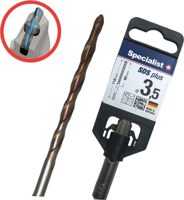 Τρυπάνι Specialist+ SPECIALIST+ SDS+ drill, 3.5x50/110 mm