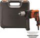 Black&Decker BEH850K Κρουστικό Δράπανο 850W με Βοηθητική Λαβή και Θήκη Μεταφοράς