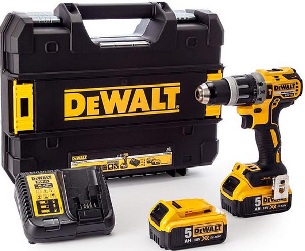 Τρυπάνι-κατσαβίδι Dewalt DCD796P2 18 V 2 x μπαταρία 5 Ah