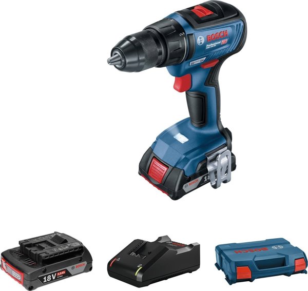 Δραπανοκατσάβιδο Bosch GSB 18V-50 18 V 2 x μπαταρία 2 / 5 Ah (06019H5103)