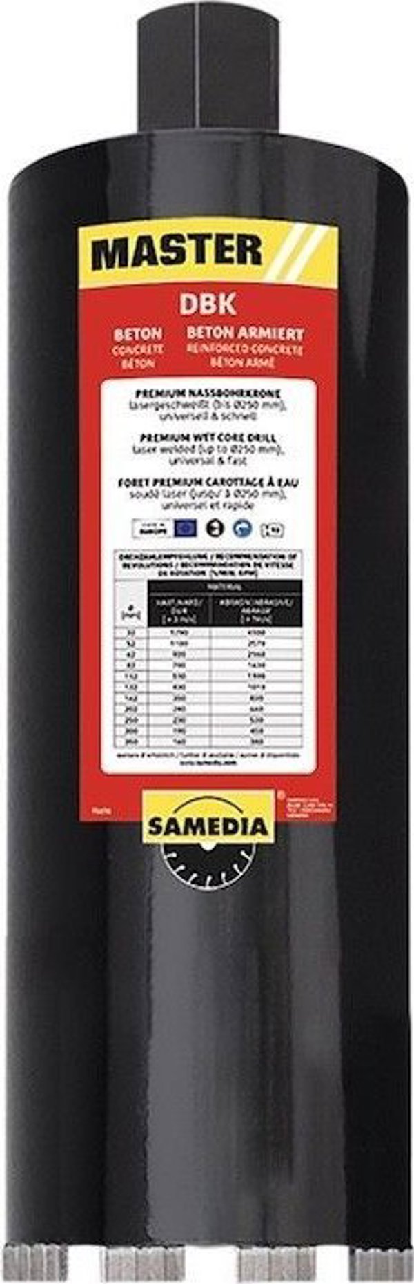 Τρυπάνι Sourcing Let's say crown "SAMEDIA" DBK 202 x 450 mm