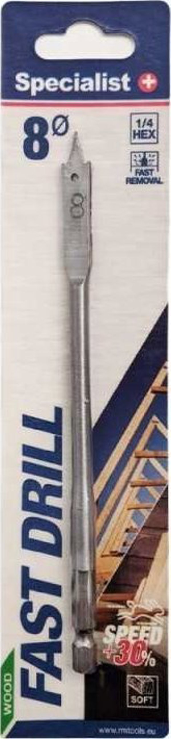 Τρυπάνι Specialist+ SPECIALIST+ φτερωτό τρυπάνι, 8 mm