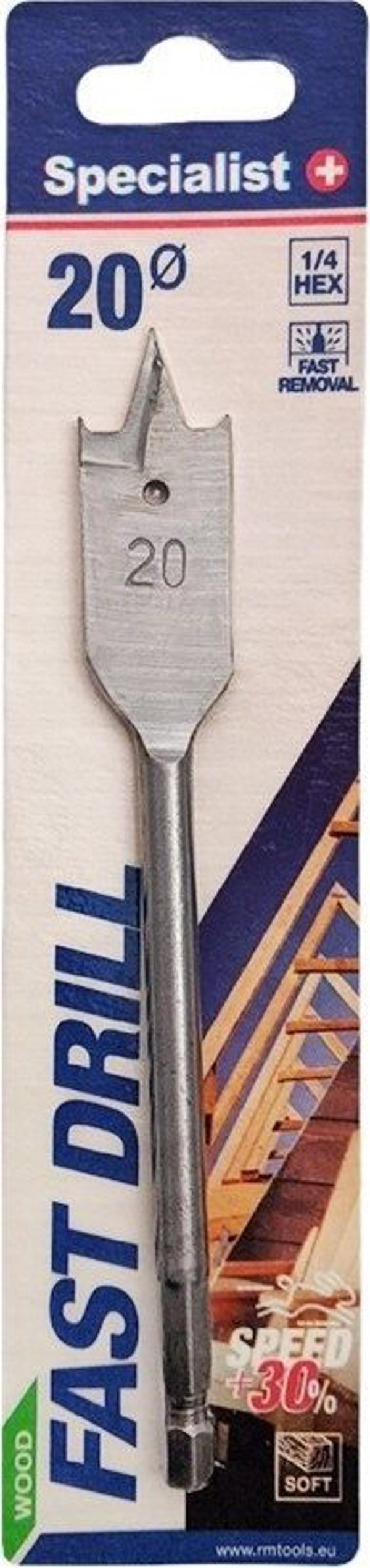 Τρυπάνι Specialist+ SPECIALIST+ φτερωτό τρυπάνι, 20 mm