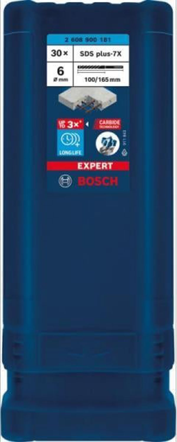 Τρυπάνι Bosch Τρυπάνι κρούσης SDSplus7x 6x100x165mm 30St EXPERT Bosch
