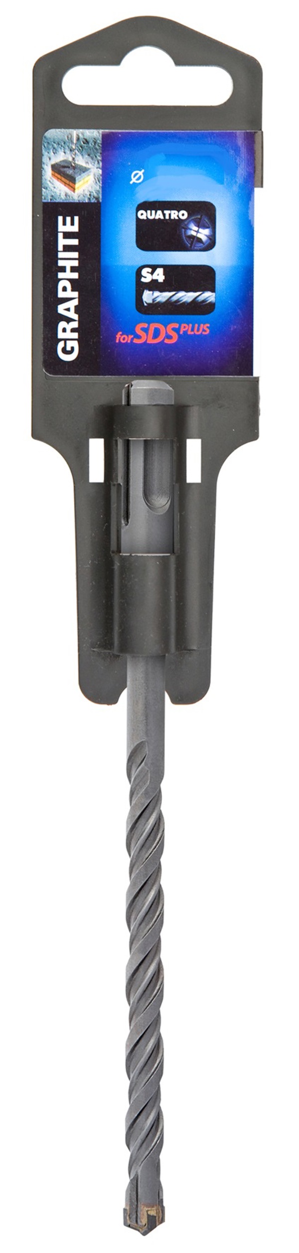 Τρυπάνι GRAPHITE για σκυρόδεμα SDS+ 16mm (57H476)