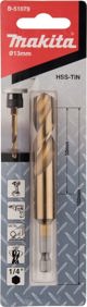 Τρυπάνι Makita MAKITA ΤΡΥΠΑΝΙ ΓΙΑ ΜΕΤΑΛΛΟ HSS-TIN 1/4" HEX 13,0x102mm
