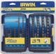 Irwin Σετ Τρυπάνια SDS Plus Speedhammer Plus, 9 Τεμάχια για Σκυρόδεμα, Διαστάσεις 5mm έως 12mm, IRWIW2039501