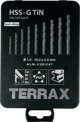 Σετ τρυπανιών 19 τεμαχίων Sourcing RUKO Terrax HSS-G TiN