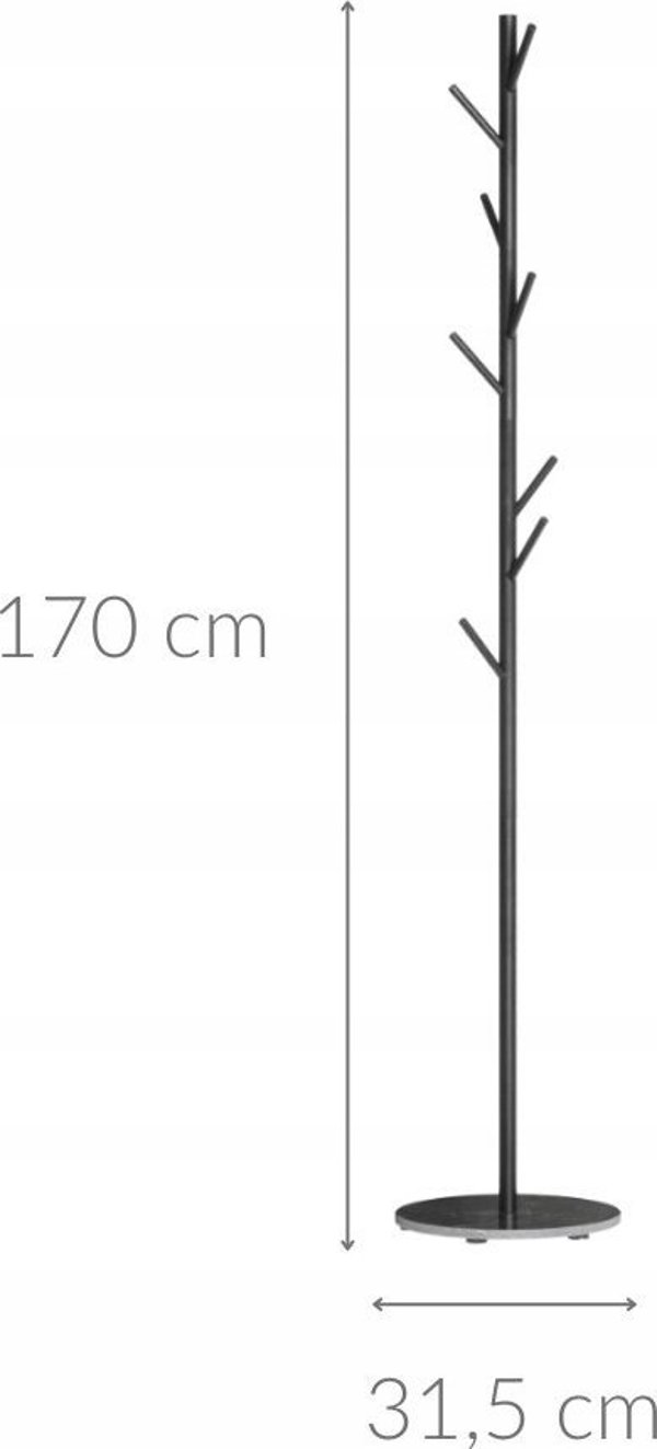 Επιδαπέδια κρεμάστρα MARE, 170 cm