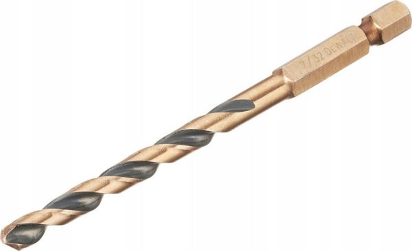 Τρυπάνι Dewalt τρυπάνι 5.0mm μαύρο και χρυσό εξάγωνο