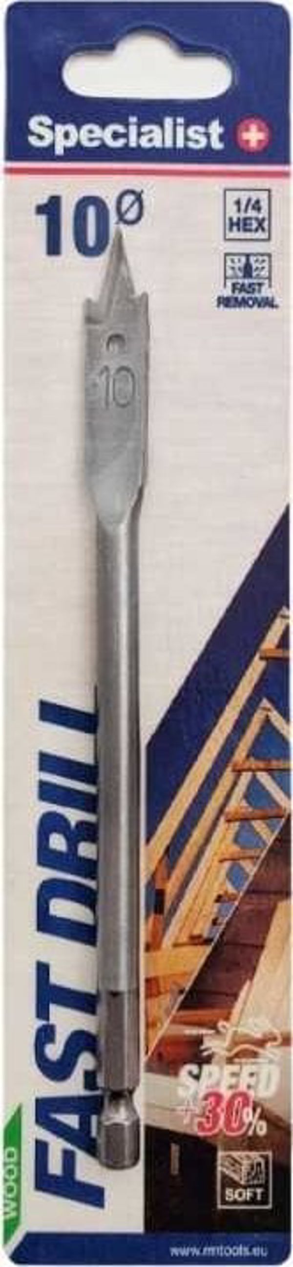 Τρυπάνι Specialist+ SPECIALIST+ φτερωτό τρυπάνι, 10 mm