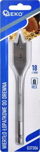 Τρυπάνι Geko Τρυπάνι φτυαριού για ξύλο 18x152mm HEX (20/200)