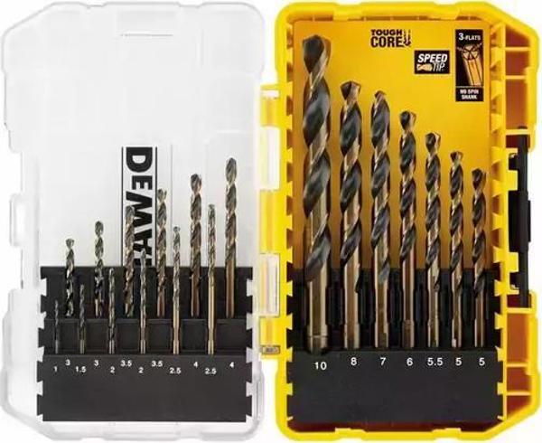 DeWalt DT70728 Σετ Τρυπάνια Μετάλλου 19 Τεμαχίων με Speed Tip™ για Χάλυβα, Λαμαρίνα, Ξύλο και Πλαστικό