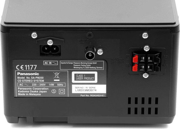 Ηχοσύστημα Panasonic SC-PM250EC-S