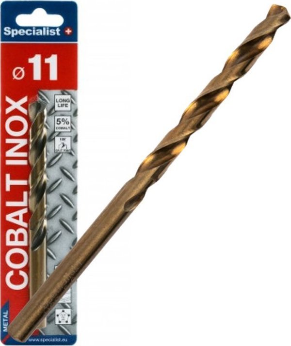 Τρυπάνι Specialist+ SPECIALIST+ για μέταλλο COBALT, 11 mm