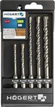 GTV Σετ Τρυπάνια για Σκυρόδεμα SDS+ 5 Τεμαχίων HT6D370 για Μπετόν, Πέτρα και Τούβλο