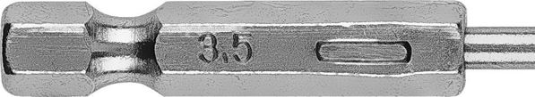 Graphite Τρυπάνι για Μέταλλο Hex 3.5mm, Σετ 2 Τεμαχίων