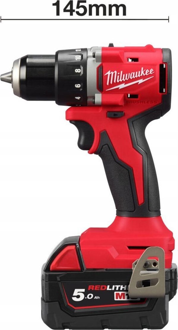 Δραπανοκατσάβιδο MILWAUKEE M18 BLDDRC-502C 18V 2x5,0Ah Li-Ion