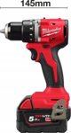Δραπανοκατσάβιδο MILWAUKEE M18 BLDDRC-502C 18V 2x5,0Ah Li-Ion