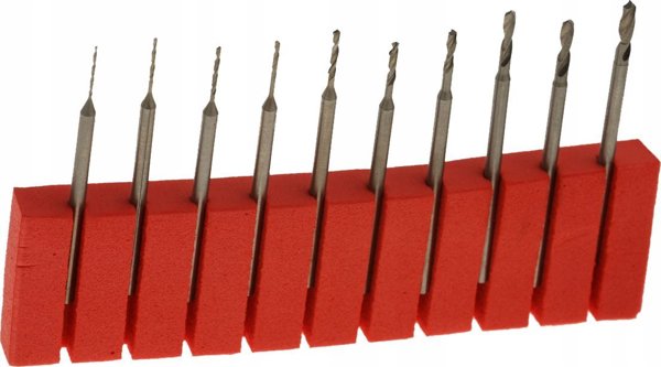 Σετ τρυπανιών Sourcing MINI 0.6-2.3 mm, 10 τεμ.