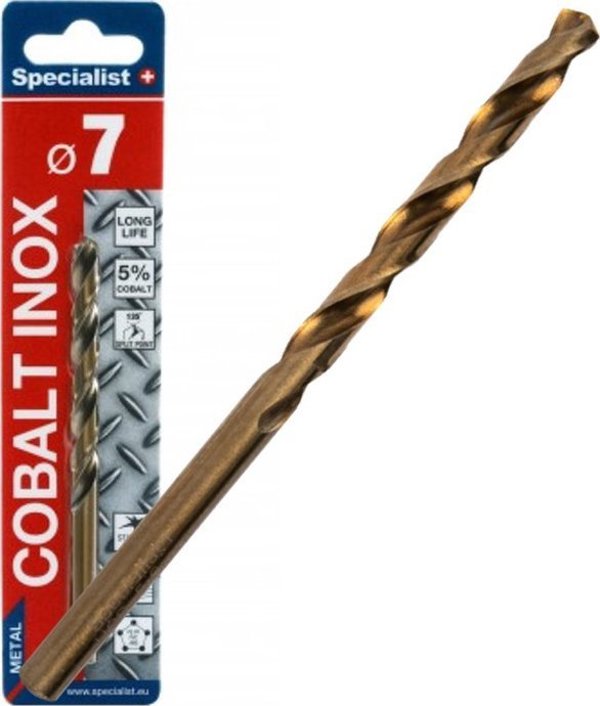 Τρυπάνι Specialist+ SPECIALIST+ για μέταλλο COBALT, 7 mm