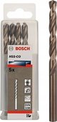Τρυπάνι BOSCH Bosch Metal twist drill HSS-Co, DIN 338, 12.0mm (5 τεμάχια, μήκος εργασίας 101mm)