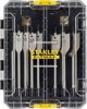 Stanley Σετ Επίπεδα Τρυπάνια Ξύλου 12-32mm, 8 Τεμάχια με Εξαγωνική Υποδοχή