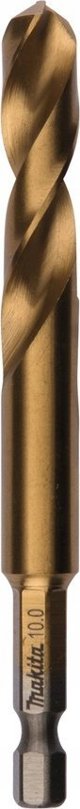 Τρυπάνι Makita MAKITA ΤΡΥΠΑΝΙ ΓΙΑ ΜΕΤΑΛΛΟ HSS-TIN 1/4" HEX 10,0x102mm