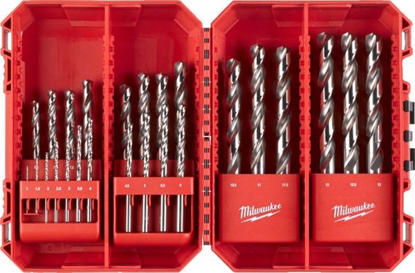 Τρυπάνι Milwaukee MILWAUKEE ΤΡΥΠΑΝΙΑ ΓΙΑ ΜΕΤΑΛΛΟ HSS-G THUNDERWEB ΣΕΤ 25 τεμάχια 1-13mm