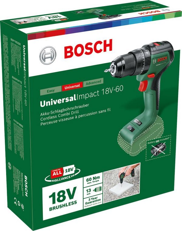 Bosch 06039D7100 τρυπάνι/οδηγός 18 V 12615287 4053423230871