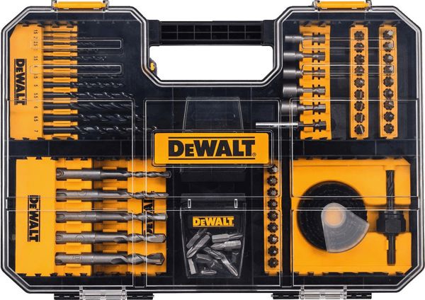 DeWalt Σετ Τρυπανιών, Bits και Καρυδάκια 102 Τεμαχίων για Μέταλλο και Ξύλο