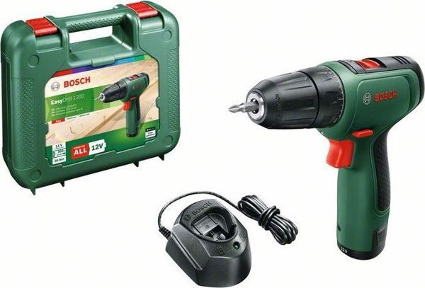 Δραπανοκατσάβιδο BOSCH EasyDrill 1200 12 V 1 x μπαταρία 1.5 Ah (06039D3006)
