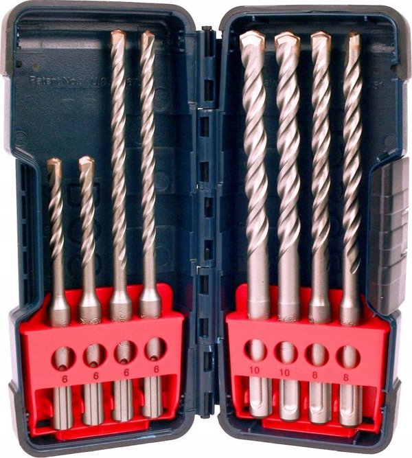 Σετ τρυπανιών BOSCH Bosch SDS-plus Tough-Box 8 τεμ.