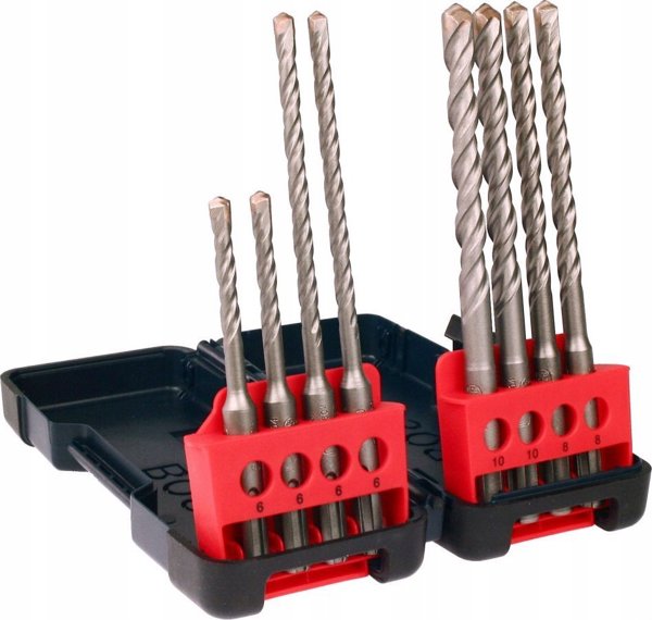 Σετ τρυπανιών BOSCH Bosch SDS-plus Tough-Box 8 τεμ.