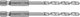 Graphite Τρυπάνι για Μέταλλο Hex 4.0mm, 2 Τεμάχια