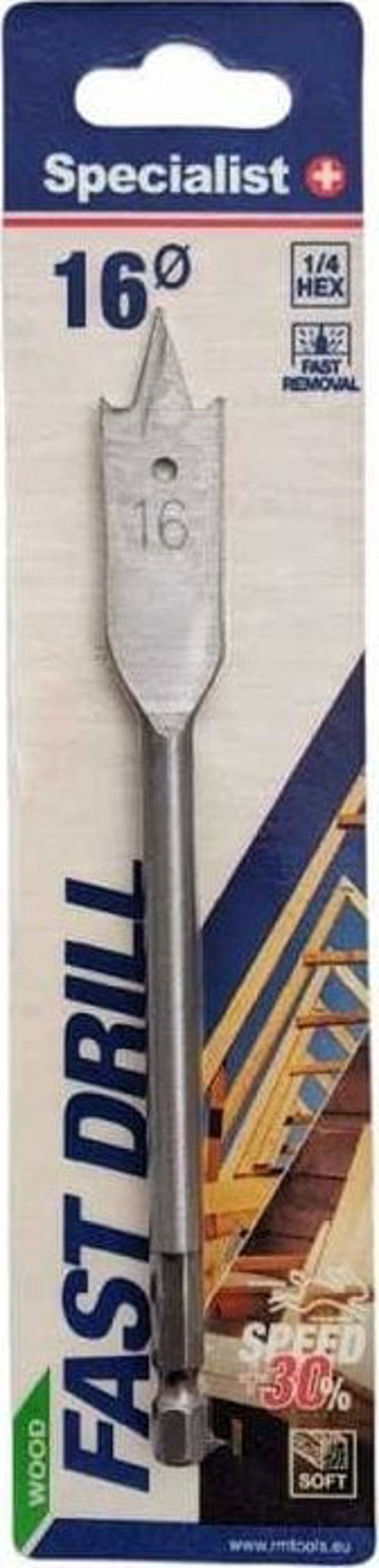 Τρυπάνι Specialist+ SPECIALIST+ φτερωτό τρυπάνι, 16 mm