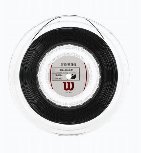 Wilson Revolve χορδή ρολό, μαύρο, 16/1.30 mm
