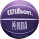 Wilson Wilson NBA Dribbler Los Angeles Lakers Mini Ball WTB1100PDQLAL Fioletowe One size