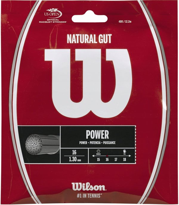 Wilson Natural 17 χορδή, εκρού, 1.25 mm