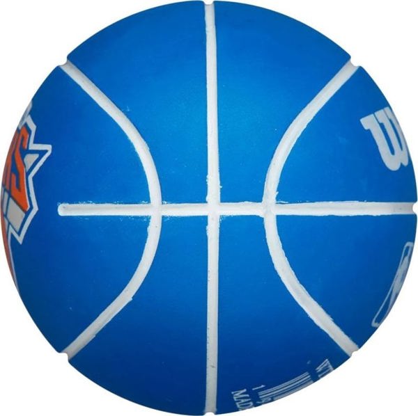 Wilson Wilson NBA Dribbler New York Knicks Mini Ball WTB1100PDQNYK Niebieskie One size