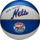 Wilson Wilson NBA Team Retro Brooklyn Nets Mini Ball WTB3200XBBRO Niebieskie 3