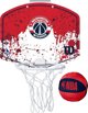 Wilson Wilson NBA Team Washington Wizards Mini Hoop WTBA1302WAS Czerwone One size